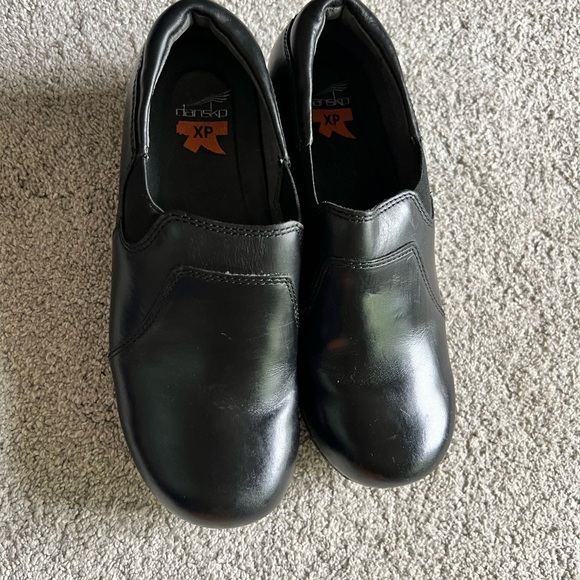 Dansko XP Women's Size 38 Tatum Black Leather Slip Resistant Pro Clogs Work Shoe - Picture 4 of 4